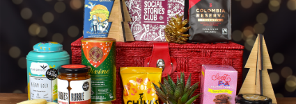 Up to 15% off sustainable gift hampers